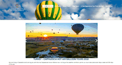 Desktop Screenshot of cappadociaballoontours.org