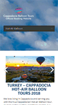 Mobile Screenshot of cappadociaballoontours.org
