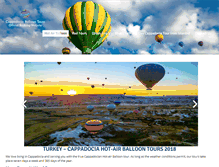 Tablet Screenshot of cappadociaballoontours.org